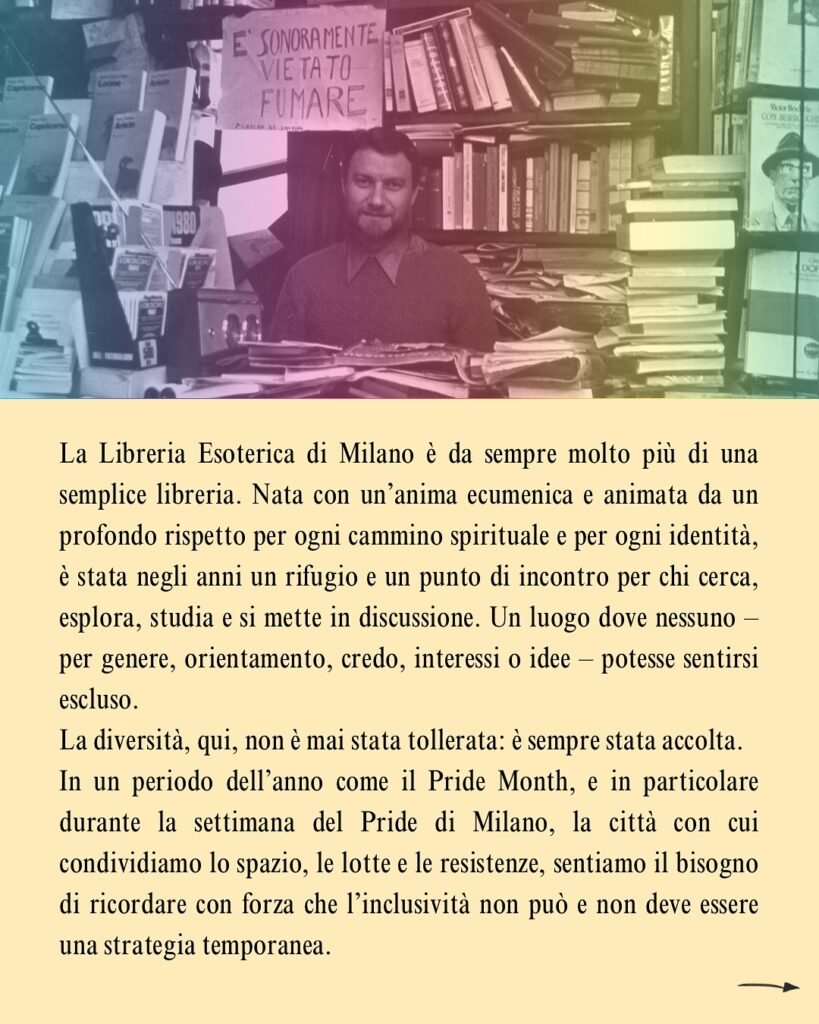 lilbreria esoterica Milano LGBT