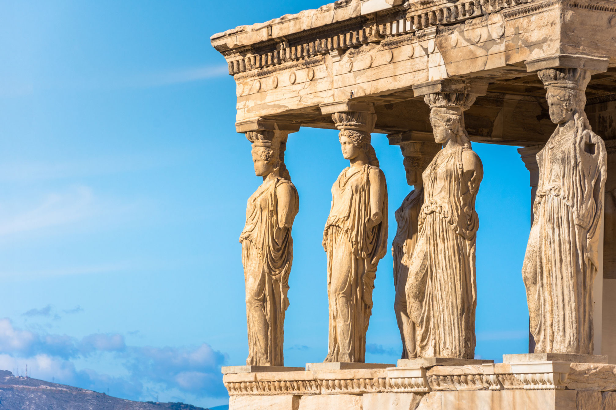 Cariatidi - Eretteo - Acropoli di Atene