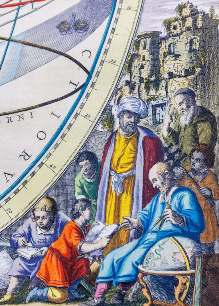 Andreas Cellarius celestial map